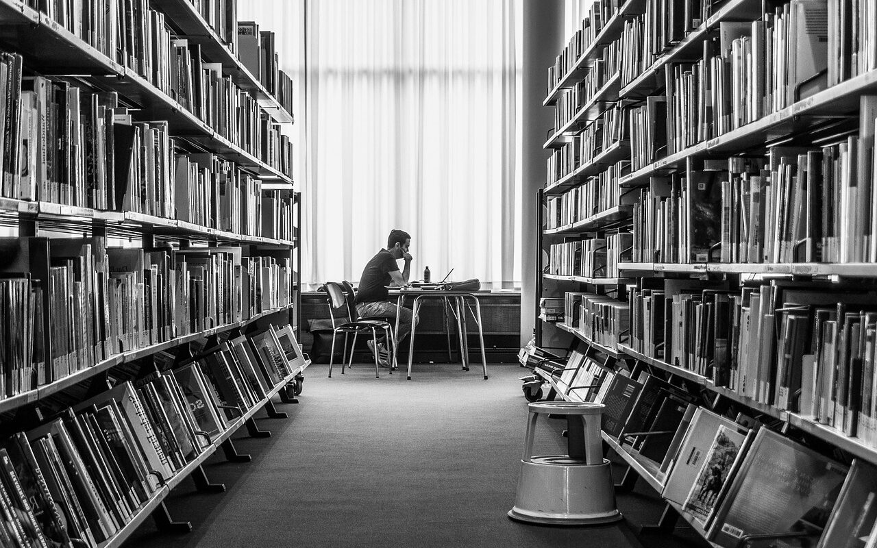 library, books, reading, knowledge, studying, black and white, library, library, library, library, library, studying